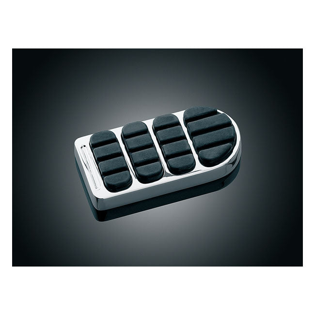 Kuryakyn, ISO brake pedal pad. +5/8" longhorn. Chrome BRAKE PEDAL PADS Kuryakyn