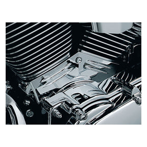 Kuryakyn, Cylinder base cover. Chrome CYLINDER BASE COVERS Kuryakyn