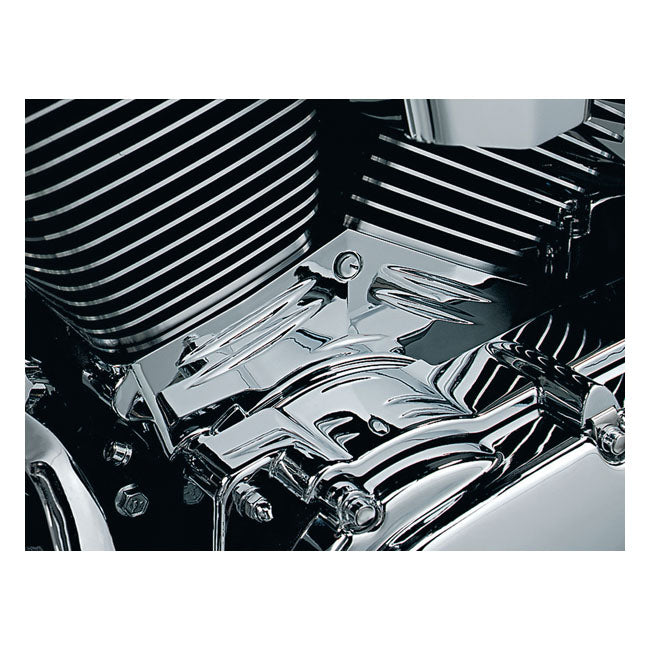 Kuryakyn, Cylinder base cover. Chrome CYLINDER BASE COVERS Kuryakyn