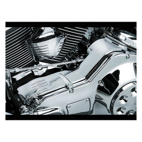 Kuryakyn, Deluxe inner primary cover. Chrome PRIMARY COVER INNER Kuryakyn