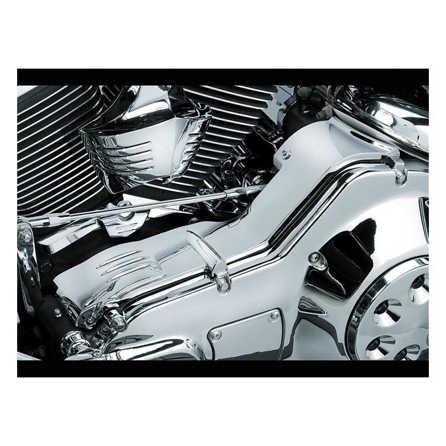 Kuryakyn, Deluxe inner primary cover. Chrome PRIMARY COVER INNER Kuryakyn