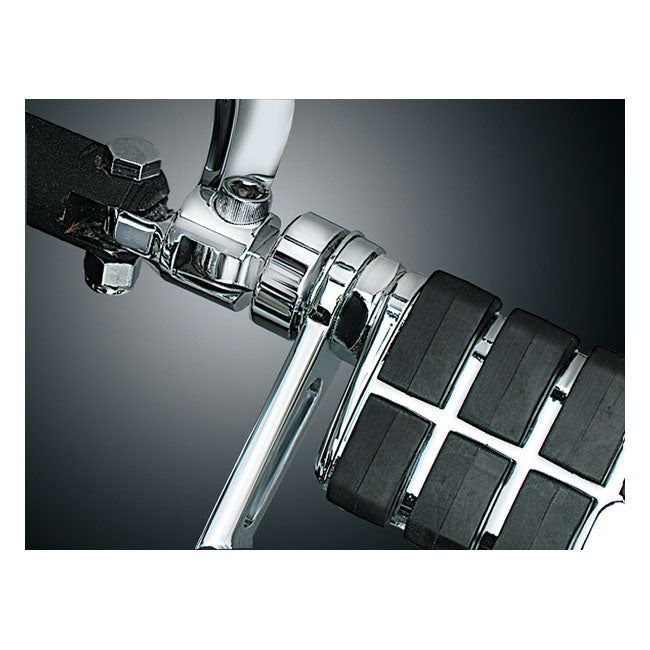 Kuryakyn, Foot peg extender set, 1.5" (38mm) FOOTPEGS EXTENSION BARS Kuryakyn