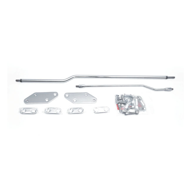 Kuryakyn, 3" forward control extension kit. Chrome FORWARD CONTROLS EXTENSION KITS Kuryakyn