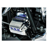 Kuryakyn, Touring voltage regulator/rectifier cover. Chrome REGULATOR COVERS/VISORS Kuryakyn