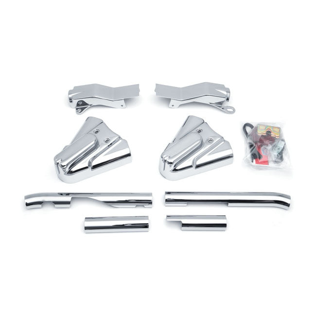 Kuryakyn, Phantom & swingarm cover kit. Chrome FRAMES COVERS Kuryakyn