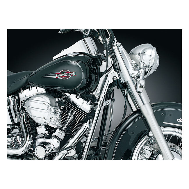 Kuryakyn, Softail downtube covers. Chrome FRAMES COVERS Kuryakyn