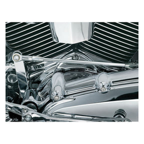 Kuryakyn, Cylinder base cover. Chrome CYLINDER BASE COVERS Kuryakyn
