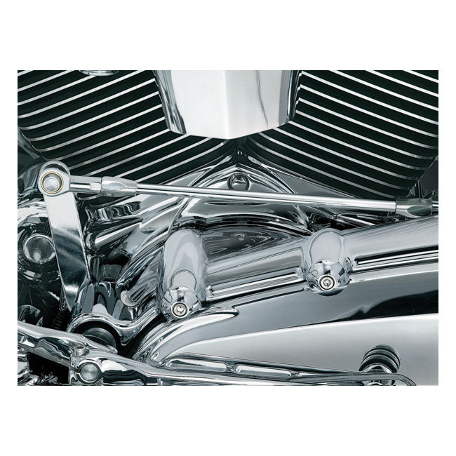 Kuryakyn, Cylinder base cover. Chrome CYLINDER BASE COVERS Kuryakyn