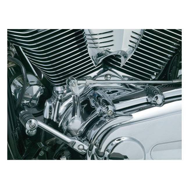 Kuryakyn, Cylinder base cover. Chrome CYLINDER BASE COVERS Kuryakyn