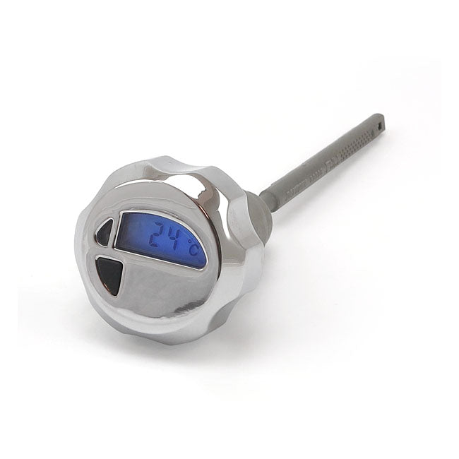 Daytona, LCD Oil temp gauge/dipstick, hex OIL TANKS DIPSTICKS Daytona