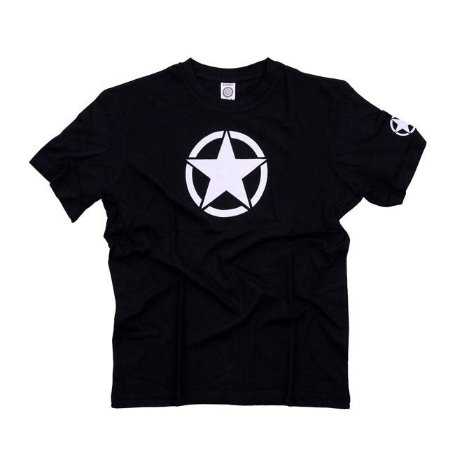 Army Surplus Star t-shirt black T-SHIRTS Army Surplus