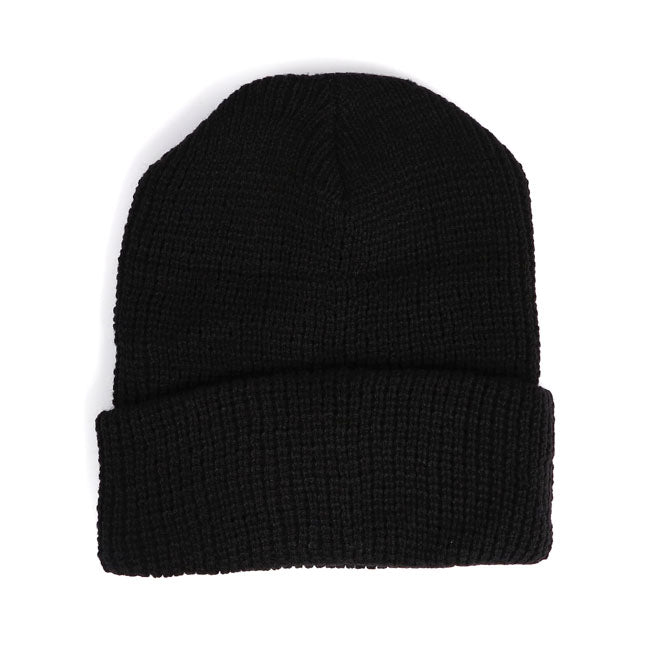 Army Surplus Rough beanie black BEANIES Army Surplus