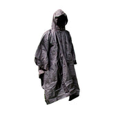 Fostex poncho, black CAMPING AND OUTDOOR Army Surplus