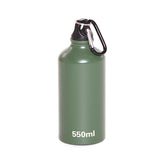 Aluminum bottle with carabiner CAMPING AND OUTDOOR Army Surplus