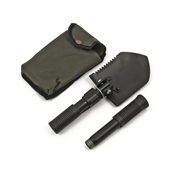 Folding spade, with built-in axe CAMPING AND OUTDOOR Army Surplus