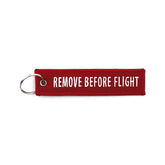 Key ring Remove before flight red KEYCHAINS Army Surplus