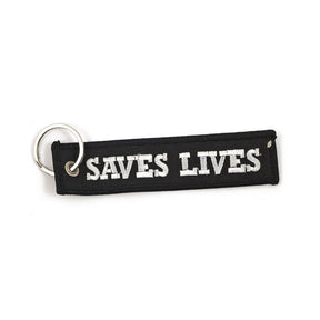 Key ring Loud pipes saves lives KEYCHAINS Army Surplus