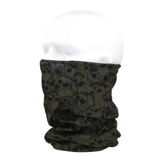 Coolmax tunnel green with skull TUNNELS Army Surplus