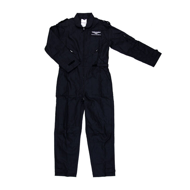 Army Surplus Pilot coverall black OVERALLS Army Surplus