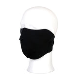 Half face biker face mask black FACE MASKS Army Surplus