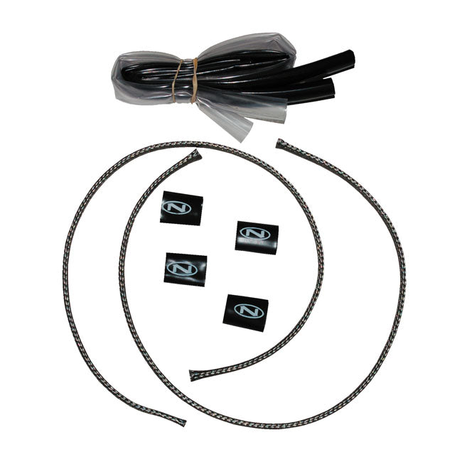 NAMZ, handlebar wiring cover kit. For internal wiring, 20" WIRING HARNESS Namz