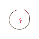 NAMZ, headlamp wiring harness. Braided, 18" WIRING HARNESS Namz