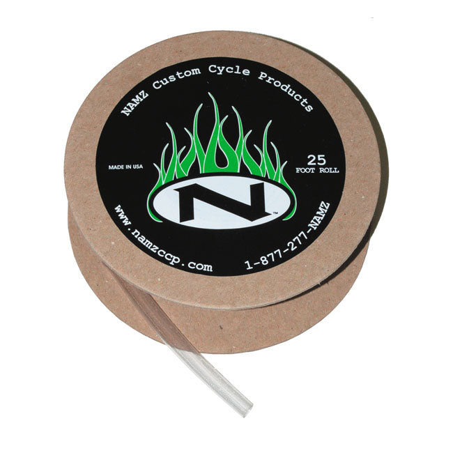 NAMZ, heat shrink tube. 25ft roll, 1/4" (6.35mm). Clear HEAT SHRINK TUBES Namz