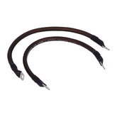 NAMZ, battery cable set. Black. 13 inch (33cm) BATTERY CABLES Namz