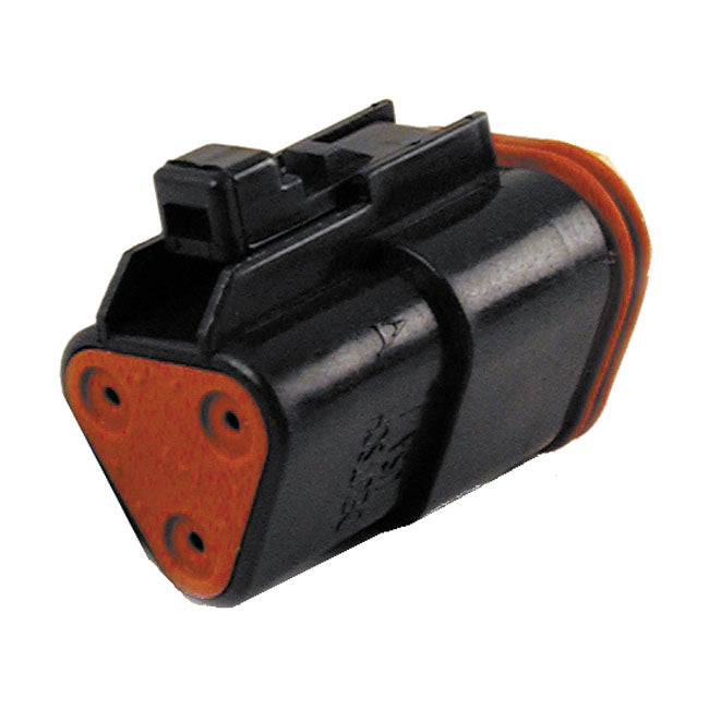 Namz Plug Deutsch Black 3 Pin Deutsch Plugs Namz