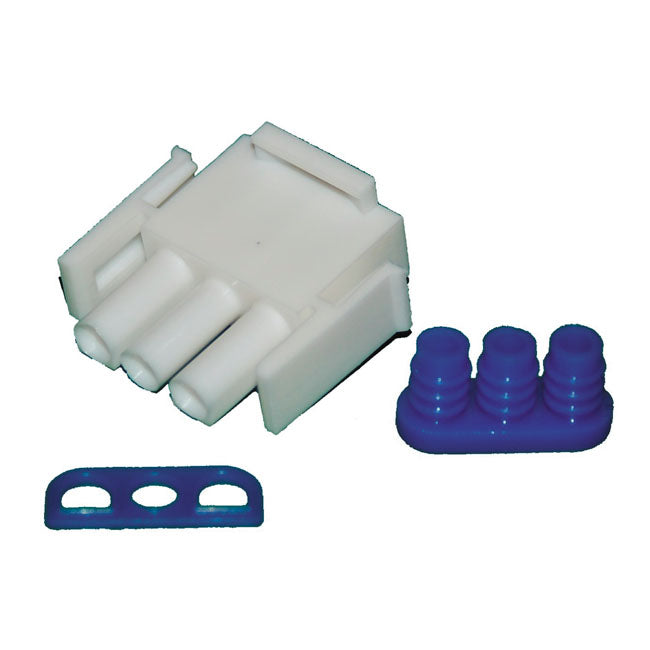 NAMZ, AMP connector. plug, 3-pins AMP CONNECTOR PLUGS Namz