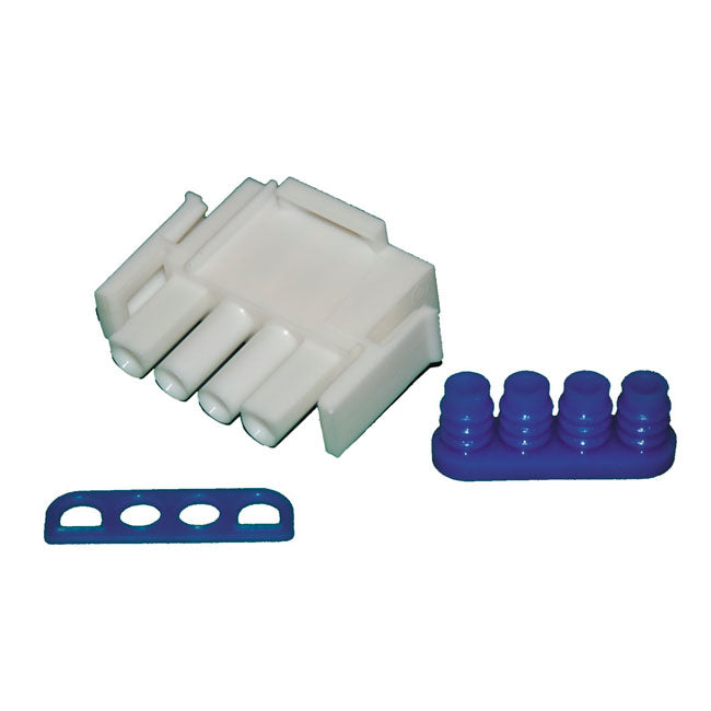 NAMZ, AMP connector. plug, 4-pins AMP CONNECTOR PLUGS Namz