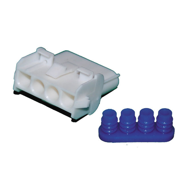 NAMZ, AMP connector. receptacle, 4-pins AMP CONNECTOR RECEPTACLES Namz