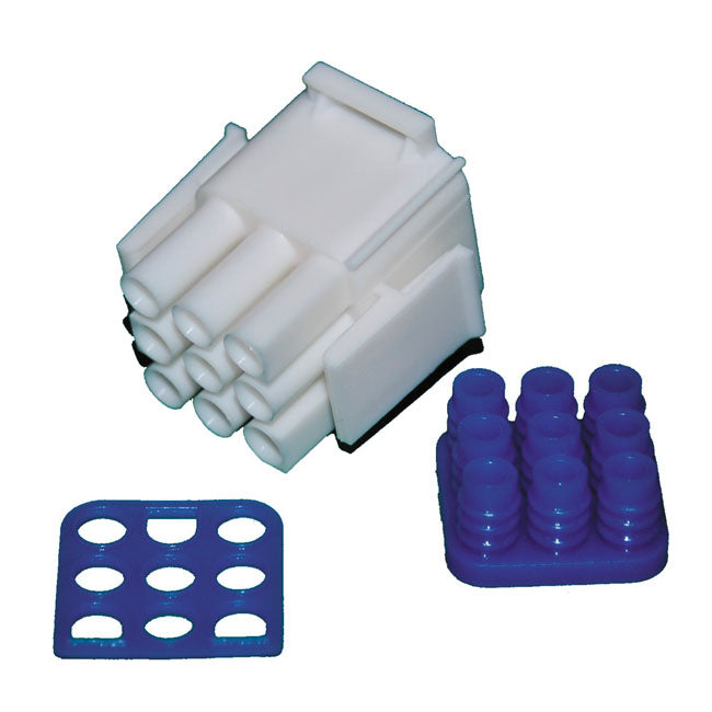 NAMZ, AMP connector. plug, 9-pins AMP CONNECTOR PLUGS Namz