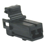 NAMZ, AMP Multilock connector. Black, plug, 2-pins MULTILOCK PLUGS Namz