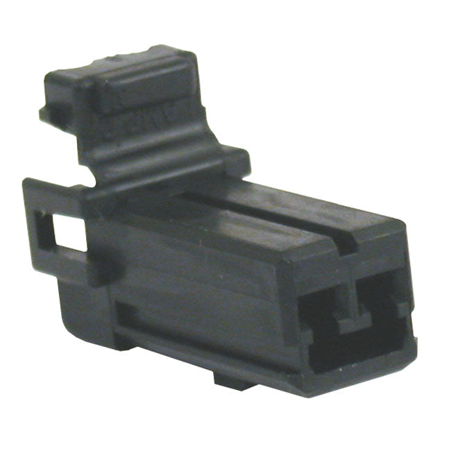 NAMZ, AMP Multilock connector. Black, plug, 2-pins MULTILOCK PLUGS Namz