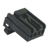 NAMZ, AMP Multilock connector. Black, plug, 4-pins MULTILOCK PLUGS Namz