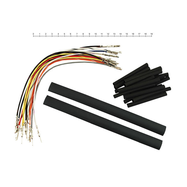 Namz Handlebar Wire Extension Harness Kit +8" (200 Mm) 14 Wire Wiring Extension Kits Namz
