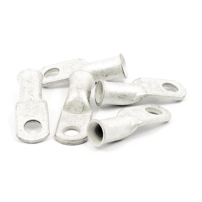 Namz 4-Gauge solder-on battery lugs, 1/4" mount hole BATTERY LUGS Namz