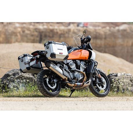 Exhaust System - 21+ Pan America Slip-On Exhaust S&S Cycle