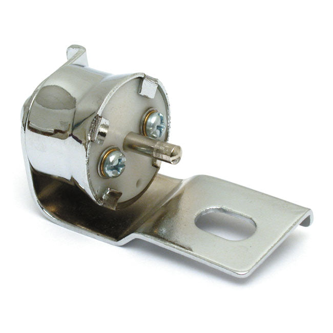Mechanical Brake Light Switch, Rear. Chrome Switches Brake Light Mcs