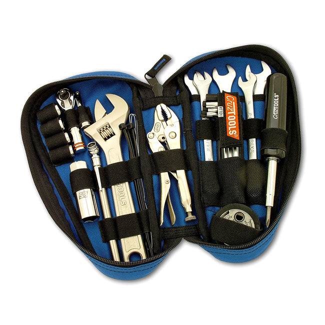 Cruztools Tool Kit Roadtech Hd Teardrop Toolbags With Tools Cruztools