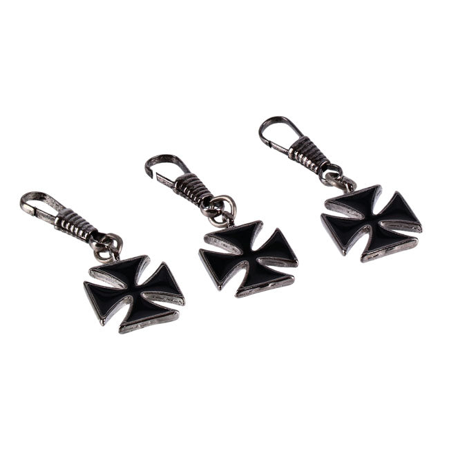 Chopper Cross Zipper Pull Mcs