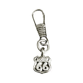 Route 66 Zipper Pull Mcs