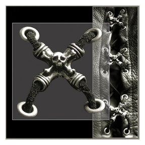 Vest Extender Skull Side Lace Vest Extenders Mcs