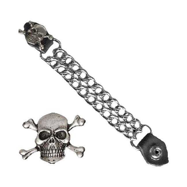 Vest Extender Skull & Crossbones Vest Extenders Mcs