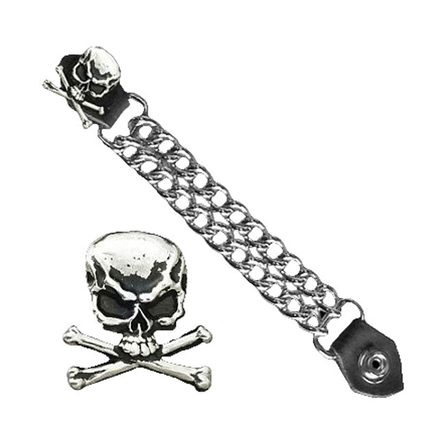 Vest Extender Skull & Crossbones Vest Extenders Mcs