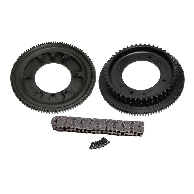 Evolution Industries, Sprocket & Ring Gear Set 49 Tooth Clutch Shells Evolution Industries