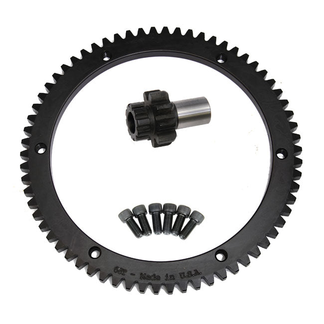 Starter Ring Gear Kit, 66t Starter Ring Gears Evolution Industries