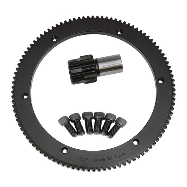 Starter Ring Gear Kit, 102t Starter Ring Gears Evolution Industries