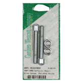 Axle Adjuster Kit, Polished Chrome Allen Wheel Axles Adjusters Gardner Westcott
